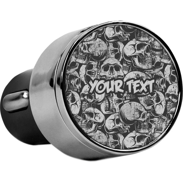 Custom Skulls USB Car Charger (Personalized)