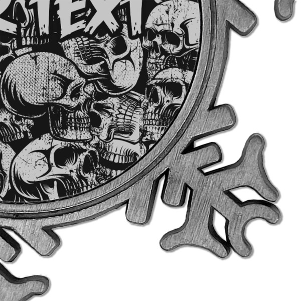 Skulls Vintage Snowflake - Detail
