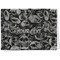 Skulls Waffle Weave Towel - Full Print Style Image