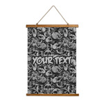 Skulls Wall Hanging Tapestry (Personalized)