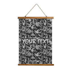 Skulls Wall Hanging Tapestry (Personalized)