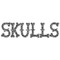 Skulls Wall Name Decal