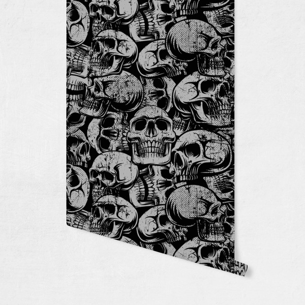 Skulls Wallpaper on Wall