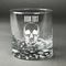 Skulls Whiskey Glass - Front/Approval