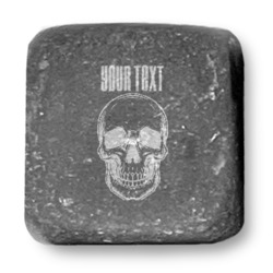 Skulls Whiskey Stone Set - Set of 3 (Personalized)