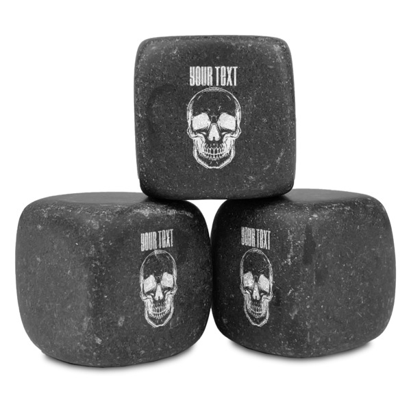 Custom Skulls Whiskey Stone Set (Personalized)