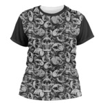 Skulls Women's Crew T-Shirt - 2X Large