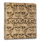 Skulls Wood 3-Ring Binder - 1" Letter Size (Personalized)