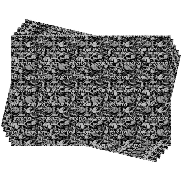 Skulls Wrapping Paper - 5 Sheets Approval