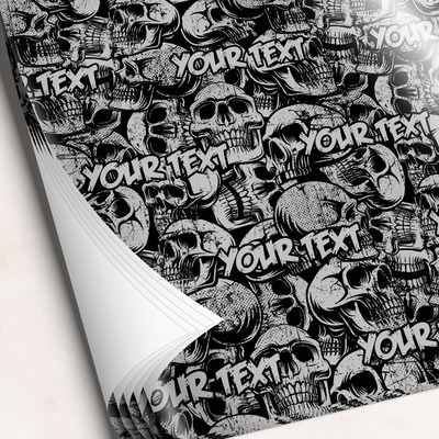 Skulls Wrapping Paper (Personalized) - YouCustomizeIt