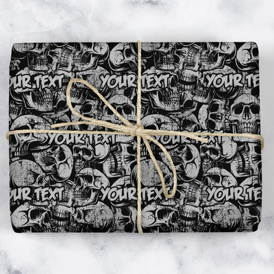 Skulls Wrapping Paper (Personalized) - YouCustomizeIt