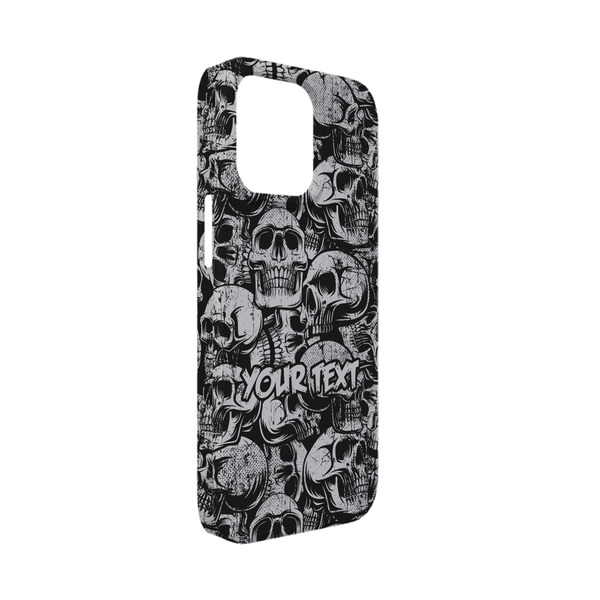 Custom Skulls iPhone Case - Plastic - iPhone 13 Mini (Personalized)