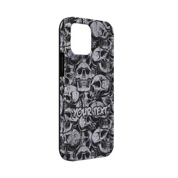 Skulls iPhone Case - Rubber Lined - iPhone 13 Mini (Personalized)