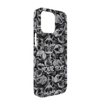 Skulls iPhone Case - Plastic - iPhone 13 Pro (Personalized)