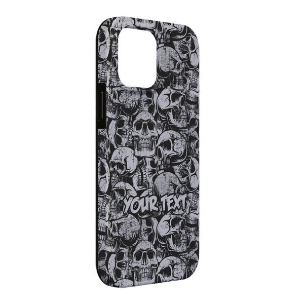 Custom Skulls iPhone Case - Rubber Lined - iPhone 13 Pro Max (Personalized)