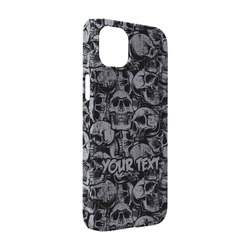 Skulls iPhone Case - Plastic - iPhone 14 Pro (Personalized)