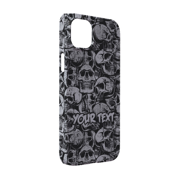 Custom Skulls iPhone Case - Plastic - iPhone 14 Pro (Personalized)