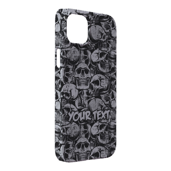 Custom Skulls iPhone Case - Plastic - iPhone 14 Pro Max (Personalized)