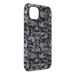 Skulls iPhone Case - Rubber Lined - iPhone 14 Pro Max (Personalized)