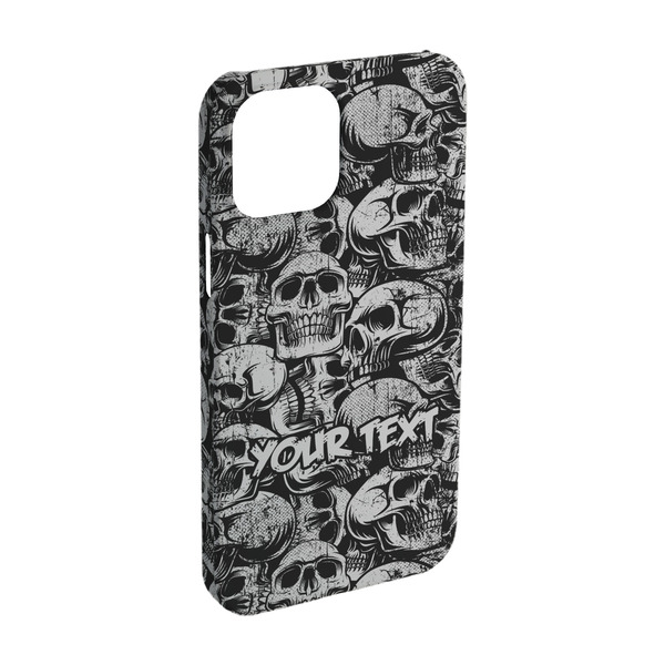 Custom Skulls iPhone Case - Plastic - iPhone 15 (Personalized)