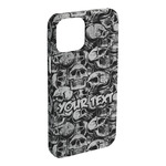 Skulls iPhone Case - Plastic - iPhone 15 Pro Max (Personalized)