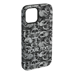 Skulls iPhone Case - Rubber Lined - iPhone 15 Pro Max (Personalized)