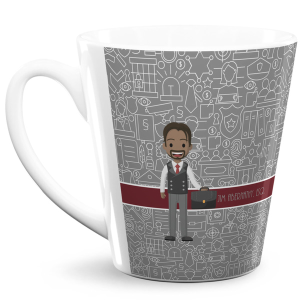 Custom Lawyer / Attorney Avatar 12 Oz Latte Mug (Personalized)