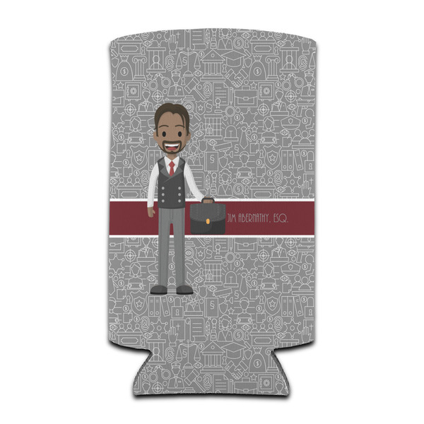 Custom Lawyer / Attorney Avatar Can Cooler (tall 12 oz) (Personalized)