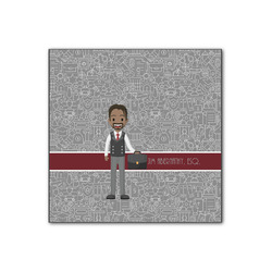 Lawyer / Attorney Avatar Wood Print - 12x12 (Personalized)