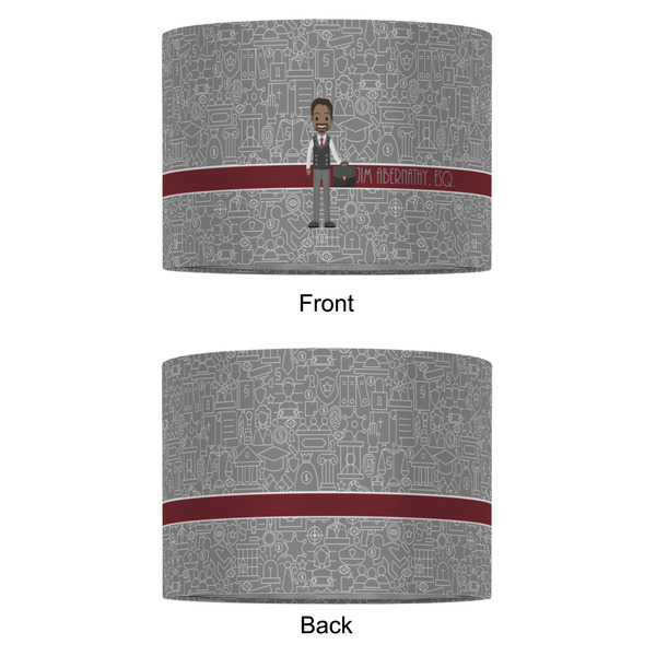 Lawyer / Attorney Avatar 16" Drum Lampshade - APPROVAL (Fabric)