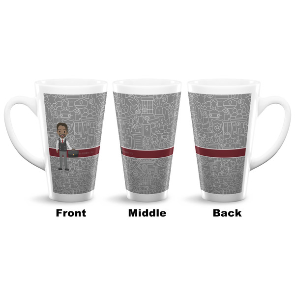 Lawyer / Attorney Avatar 16 Oz Latte Mug - Approval