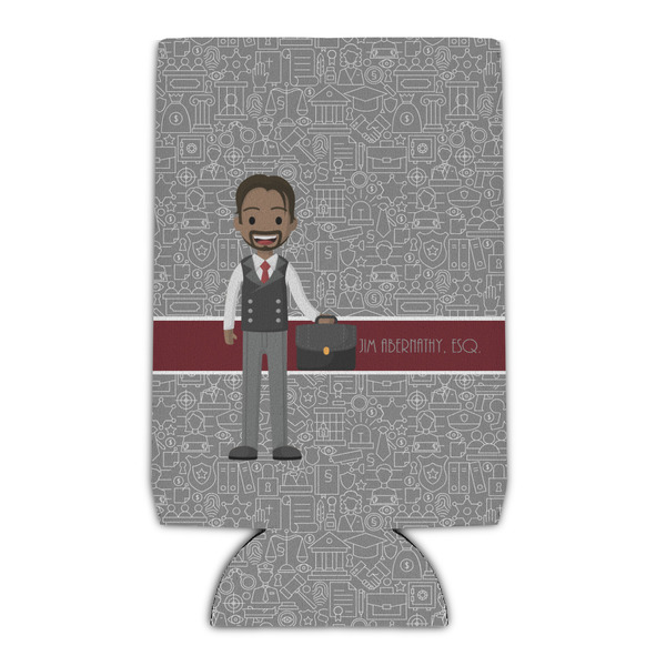 Custom Lawyer / Attorney Avatar Can Cooler (Personalized)