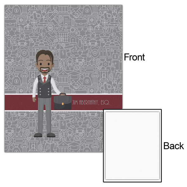 Lawyer / Attorney Avatar 16x20 - Matte Poster - Front & Back