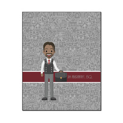 Lawyer / Attorney Avatar Wood Print - 16x20 (Personalized)