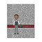 Lawyer / Attorney Avatar Wood Print - 16x20 (Personalized)