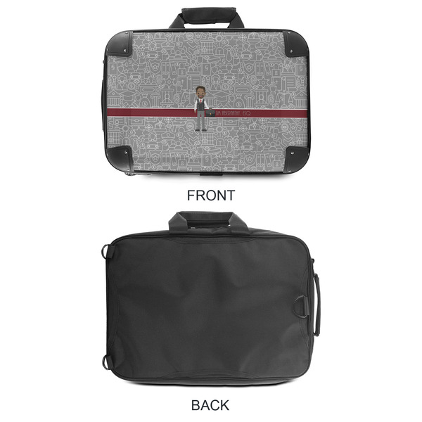 Lawyer / Attorney Avatar 18" Laptop Briefcase - APPROVAL