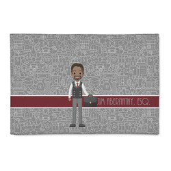 Lawyer / Attorney Avatar 2' x 3' Indoor Area Rug (Personalized)