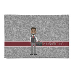 Lawyer / Attorney Avatar Patio Rug (Personalized)