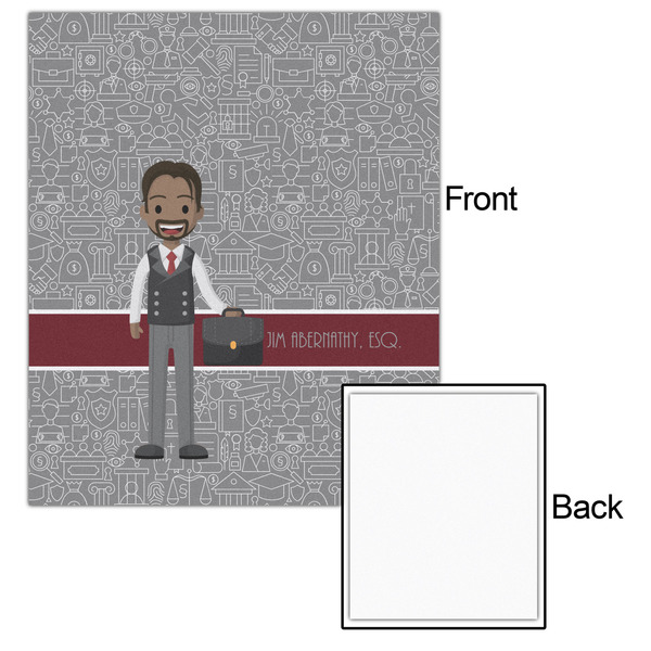Lawyer / Attorney Avatar 20x24 - Matte Poster - Front & Back