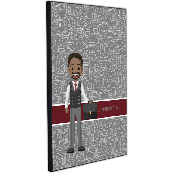 Lawyer / Attorney Avatar 20x30 Wood Print - Angle View