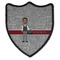Lawyer / Attorney Avatar Iron On Shield Patch B w/ Name or Text