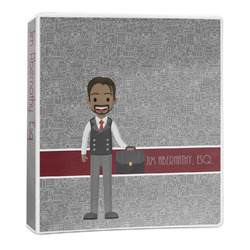 Lawyer / Attorney Avatar 3-Ring Binder - 1 inch (Personalized)