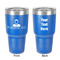 Lawyer / Attorney Avatar 30 oz Stainless Steel Ringneck Tumbler - Blue - Double Sided - Front & Back