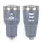 Lawyer / Attorney Avatar 30 oz Stainless Steel Tumbler - Grey - Double-Sided (Personalized)