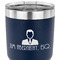 Lawyer / Attorney Avatar 30 oz Stainless Steel Ringneck Tumbler - Navy - CLOSE UP