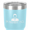 Lawyer / Attorney Avatar 30 oz Stainless Steel Ringneck Tumbler - Teal - Close Up