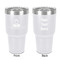 Lawyer / Attorney Avatar 30 oz Stainless Steel Ringneck Tumbler - White - Double Sided - Front & Back