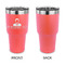 Lawyer / Attorney Avatar 30 oz Stainless Steel Ringneck Tumblers - Coral - Single Sided - APPROVAL