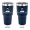 Lawyer / Attorney Avatar 30 oz Stainless Steel Ringneck Tumblers - Navy - Double Sided - APPROVAL
