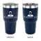 Lawyer / Attorney Avatar 30 oz Stainless Steel Tumbler - Navy - Double Sided (Personalized)